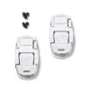 Coppia Chiusure Sidi Caliper Buckle Bianco -Sidi SI 68005 Par cierres Sidi Caliper Buckle blanco