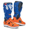Offroad Stivali Sidi Crossfire 3 Srs Ltd Arancio Fluo Blu