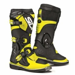 Offroad Sidi Stivali Flame Bimbo Nero Giallo Fluo